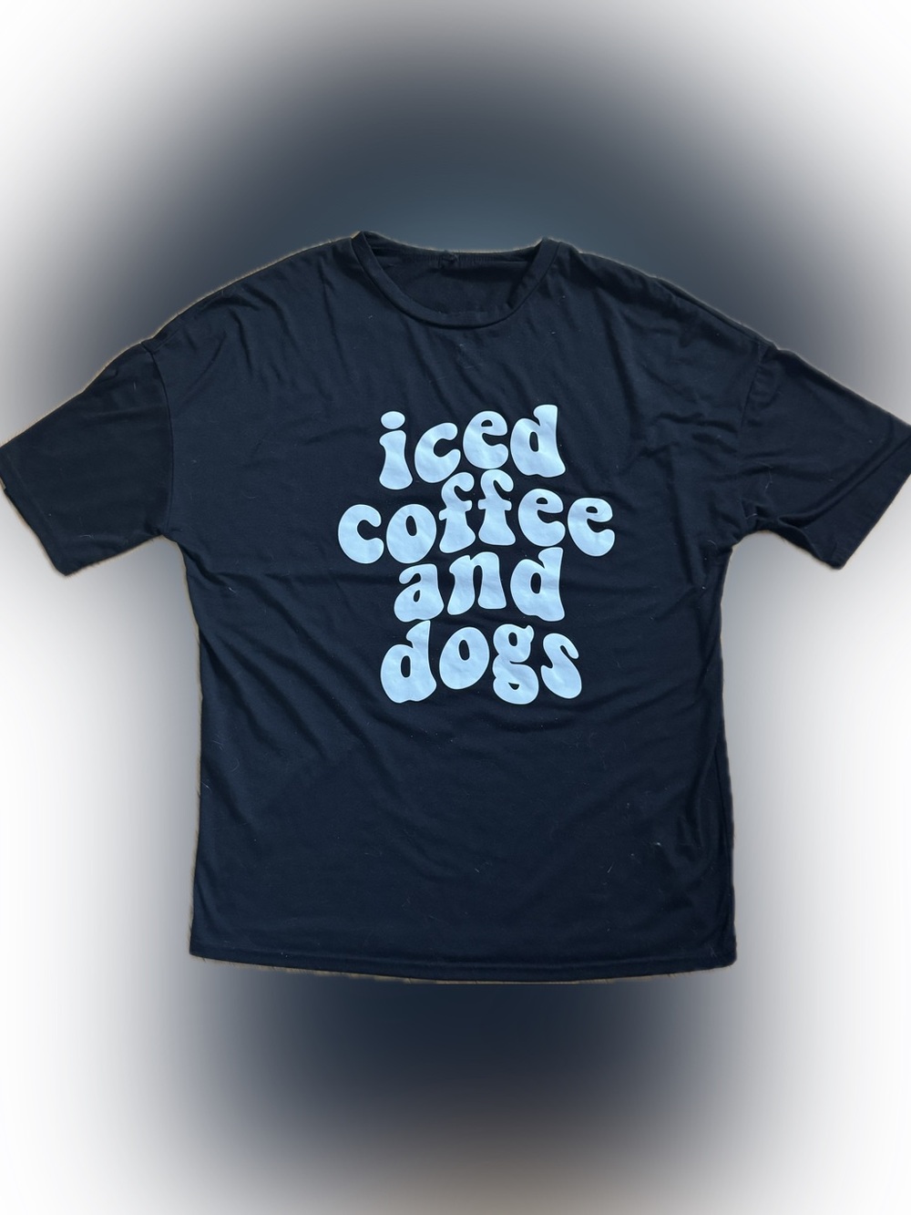 Iced Coffee and Dogs Graphic Tee